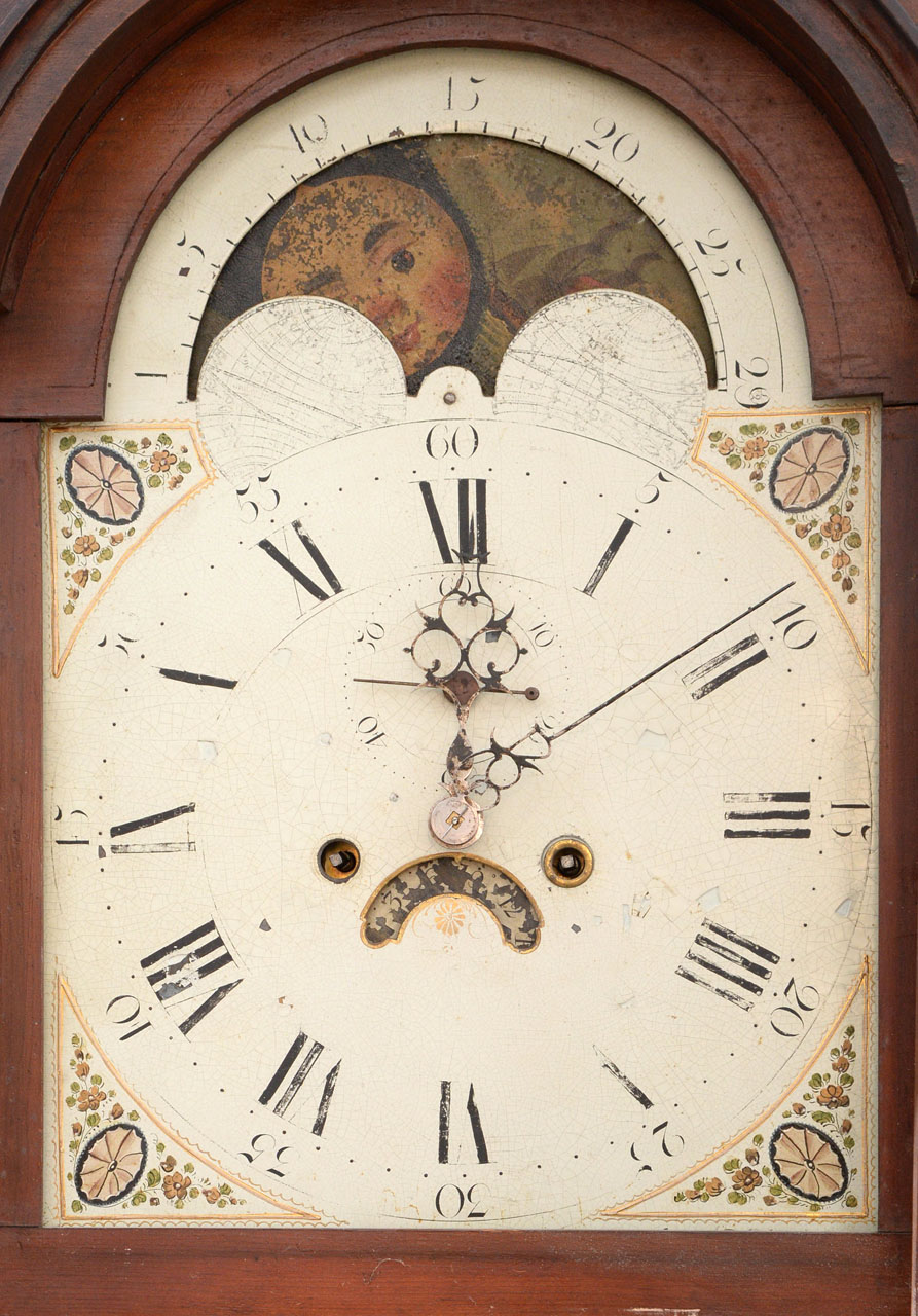 One of perhaps seven or eight nearly identical clock cases